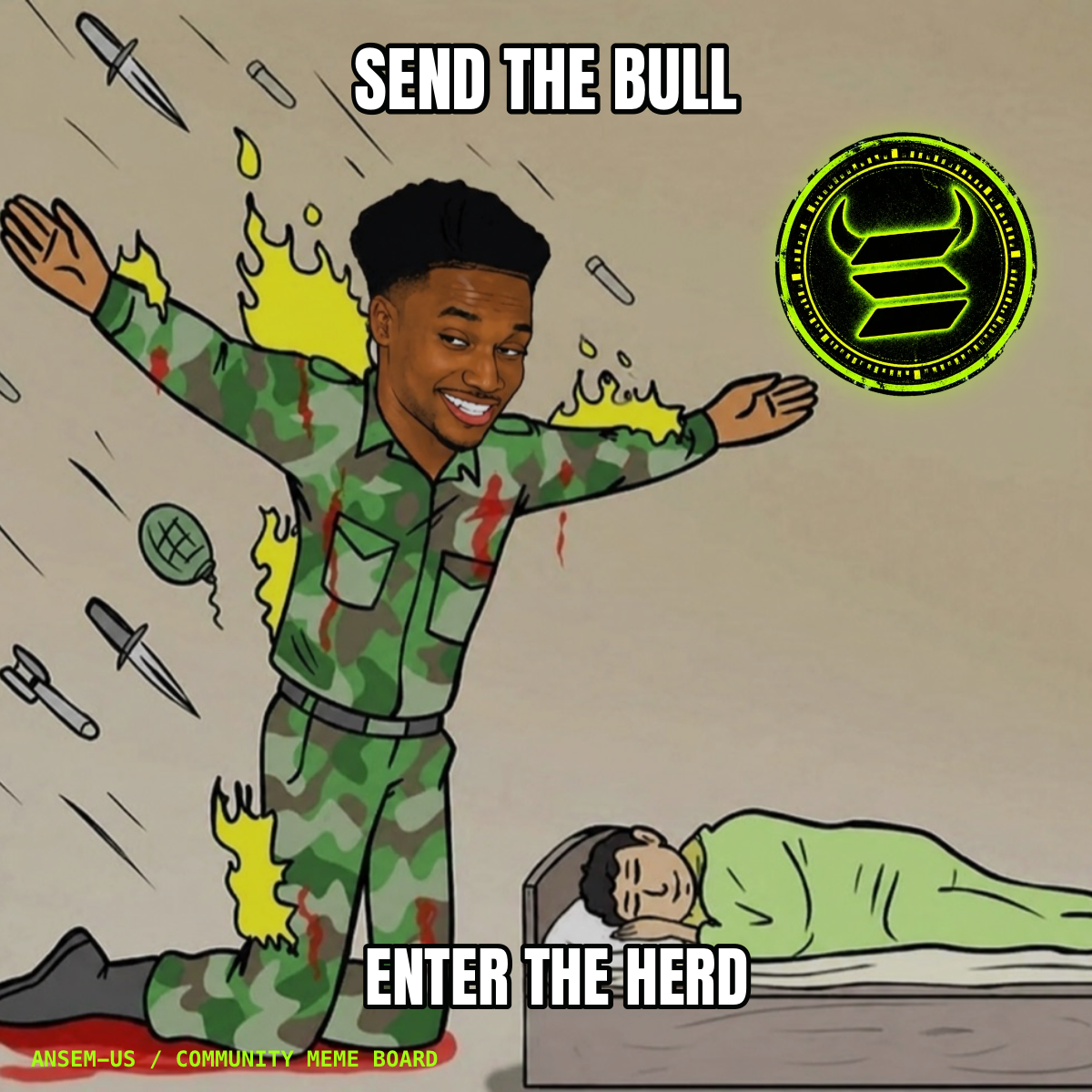 Generated Meme To Earn entry